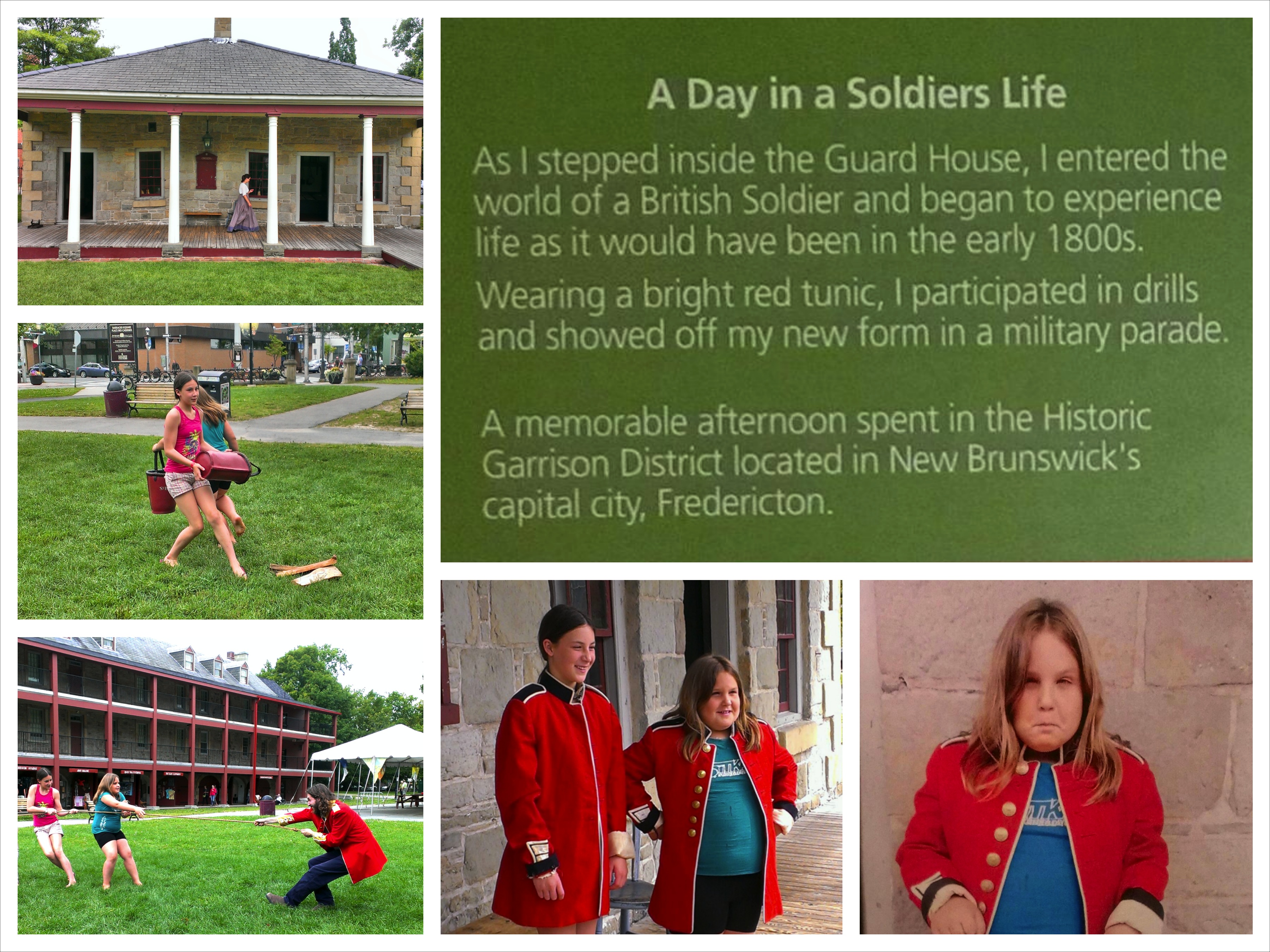 Guard House Historical Clothing Fredericton New Brunswick