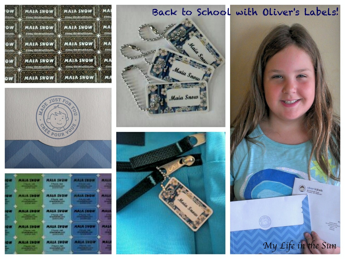 Back to School with Oliver’s Labels
