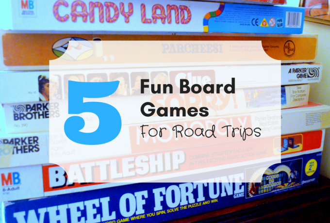 5 Fun Board Games for Road Trips