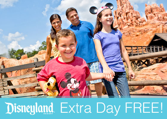 Extra Day Free at Disneyland
